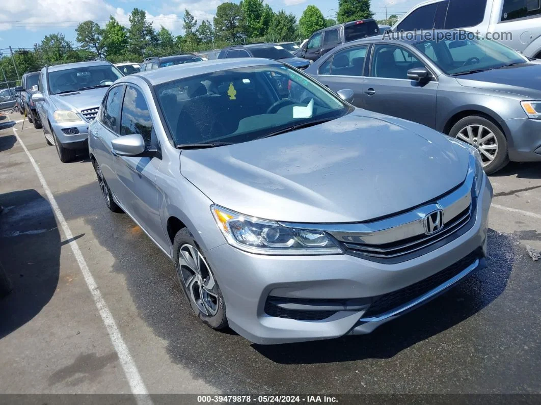 2017 Honda Accord Lx Silver vin: 1HGCR2F31HA063132