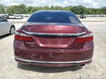 2017 Honda Accord Lx Maroon vin: 1HGCR2F31HA081355