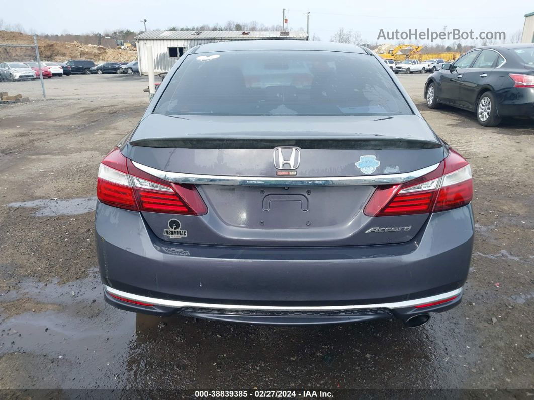 2017 Honda Accord Lx Gray vin: 1HGCR2F31HA125192