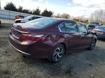 2017 Honda Accord Lx Темно-бордовый vin: 1HGCR2F31HA130134