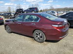 2017 Honda Accord Lx Maroon vin: 1HGCR2F31HA130134