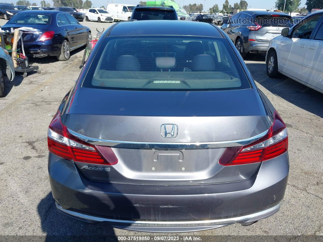 2017 Honda Accord Lx Gray vin: 1HGCR2F31HA133261