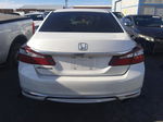 2017 Honda Accord Lx White vin: 1HGCR2F31HA140744