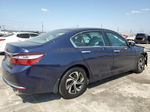 2017 Honda Accord Lx Blue vin: 1HGCR2F31HA166440