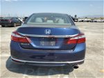 2017 Honda Accord Lx Blue vin: 1HGCR2F31HA166440
