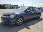 2017 Honda Accord Lx Blue vin: 1HGCR2F31HA166440