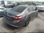 2017 Honda Accord Lx Gray vin: 1HGCR2F31HA224711