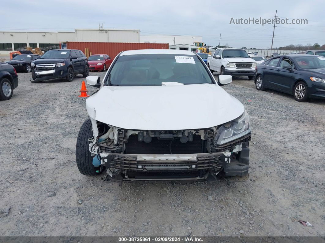 2017 Honda Accord Lx White vin: 1HGCR2F31HA263184