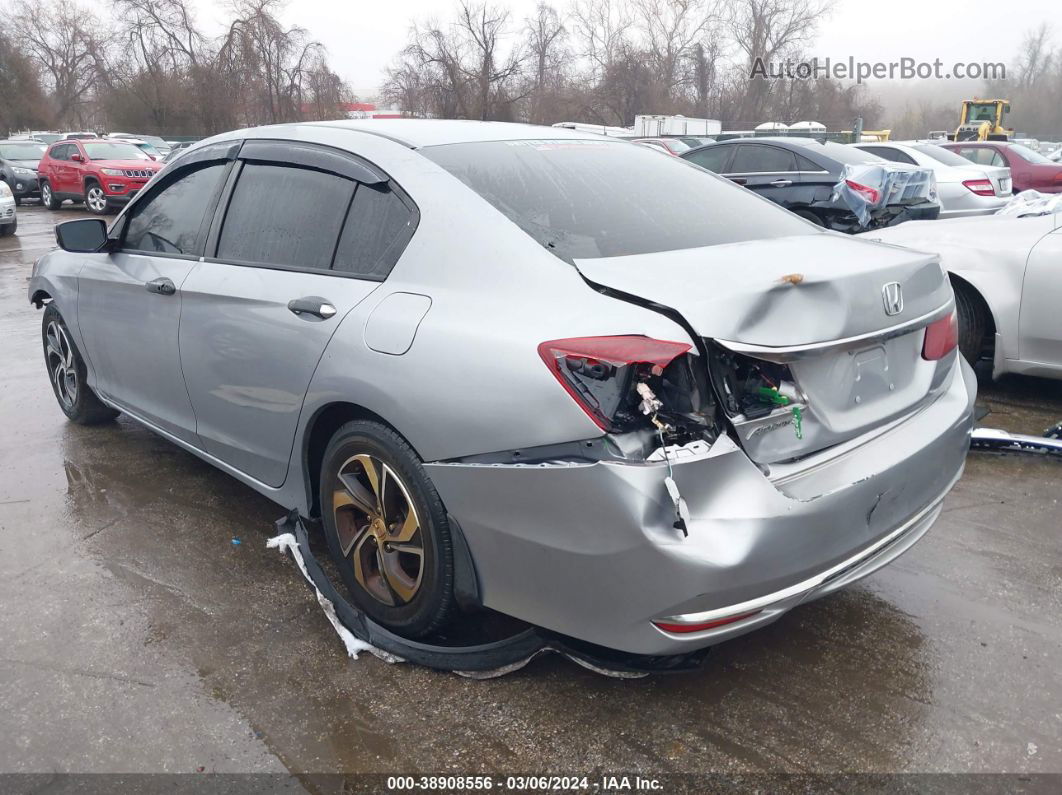 2017 Honda Accord Lx Silver vin: 1HGCR2F31HA290885