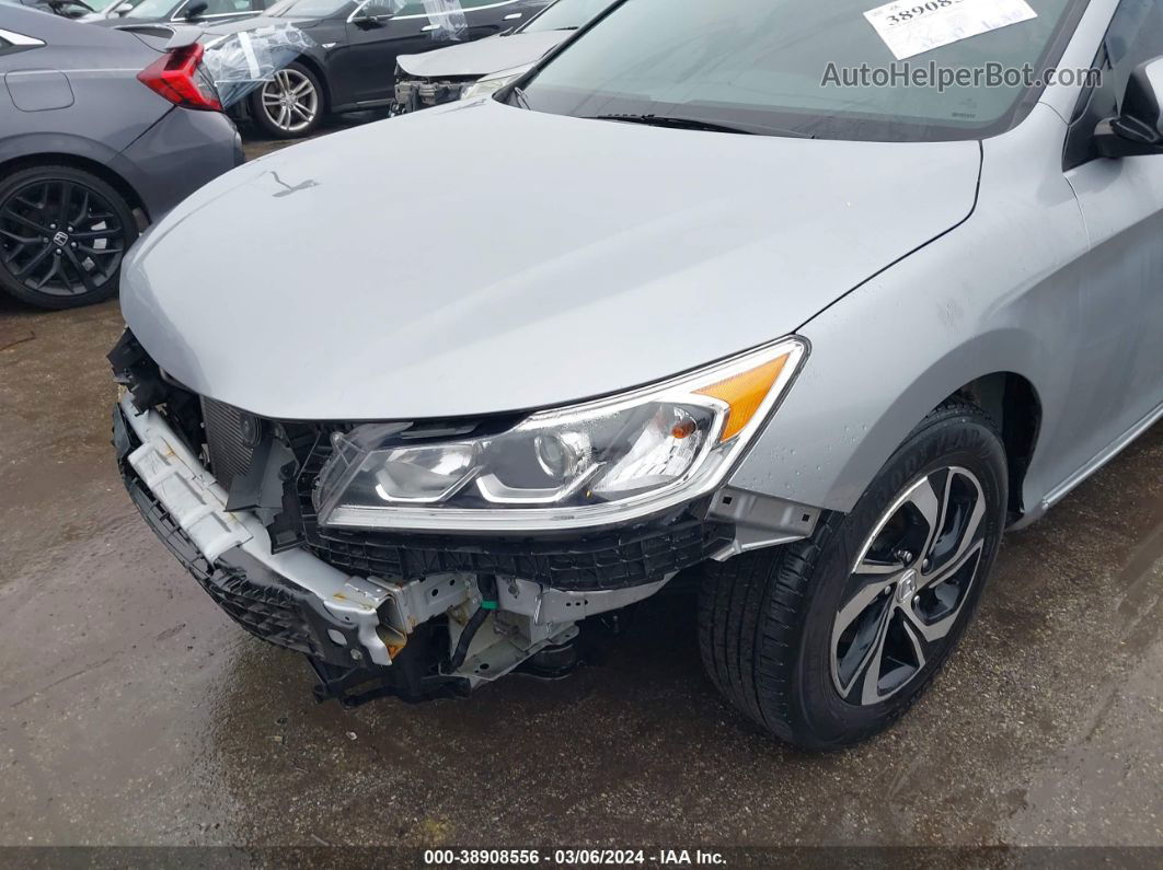 2017 Honda Accord Lx Silver vin: 1HGCR2F31HA290885