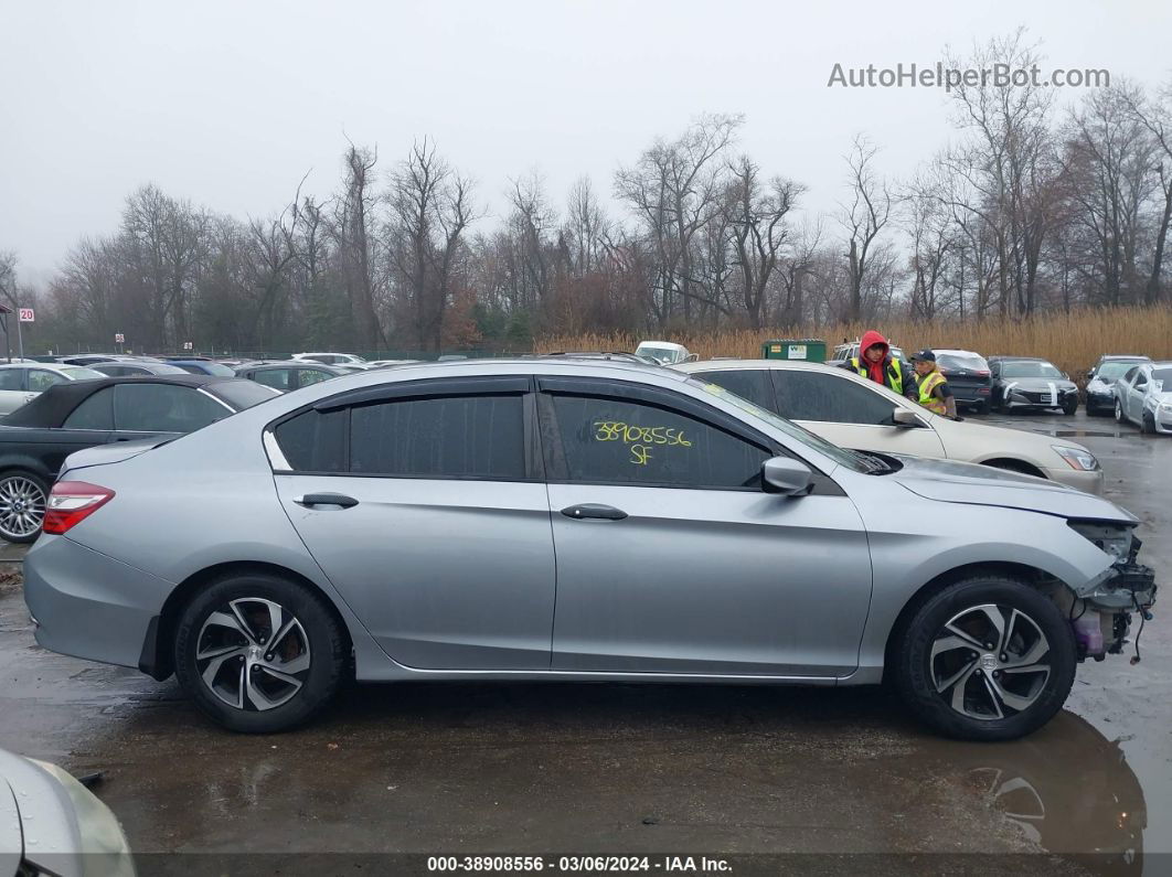 2017 Honda Accord Lx Silver vin: 1HGCR2F31HA290885