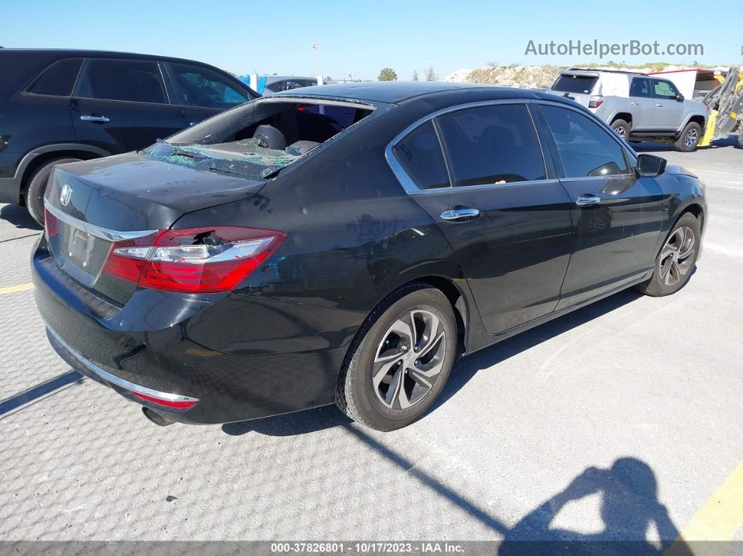 2017 Honda Accord Lx Black vin: 1HGCR2F31HA299778