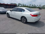 2014 Honda Accord Lx White vin: 1HGCR2F32EA114245