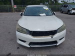 2014 Honda Accord Lx White vin: 1HGCR2F32EA114245