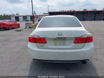 2014 Honda Accord Lx White vin: 1HGCR2F32EA114245