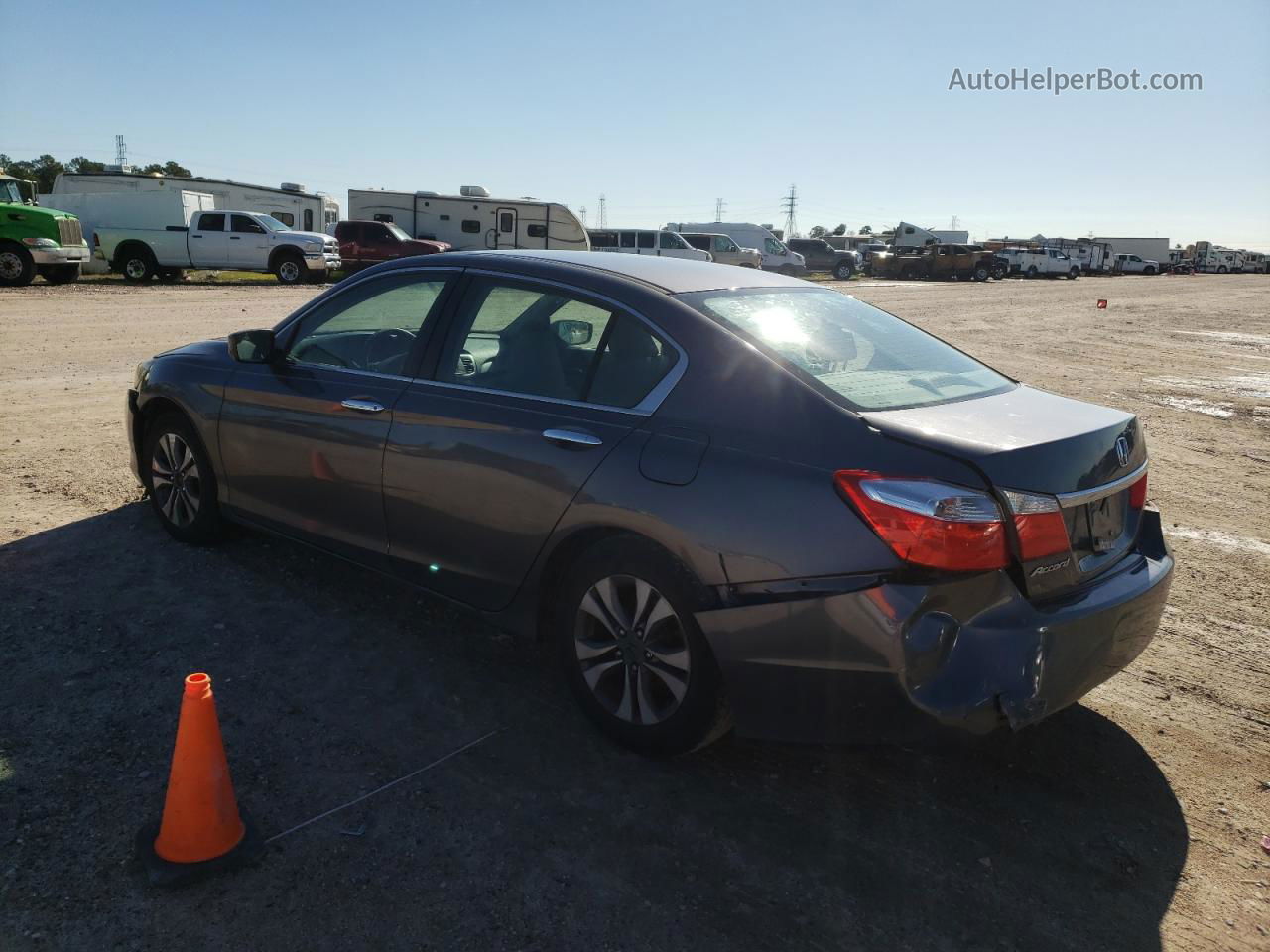 2014 Honda Accord Lx Black vin: 1HGCR2F32EA129540