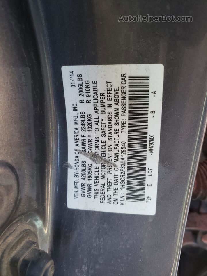 2014 Honda Accord Lx Черный vin: 1HGCR2F32EA129540