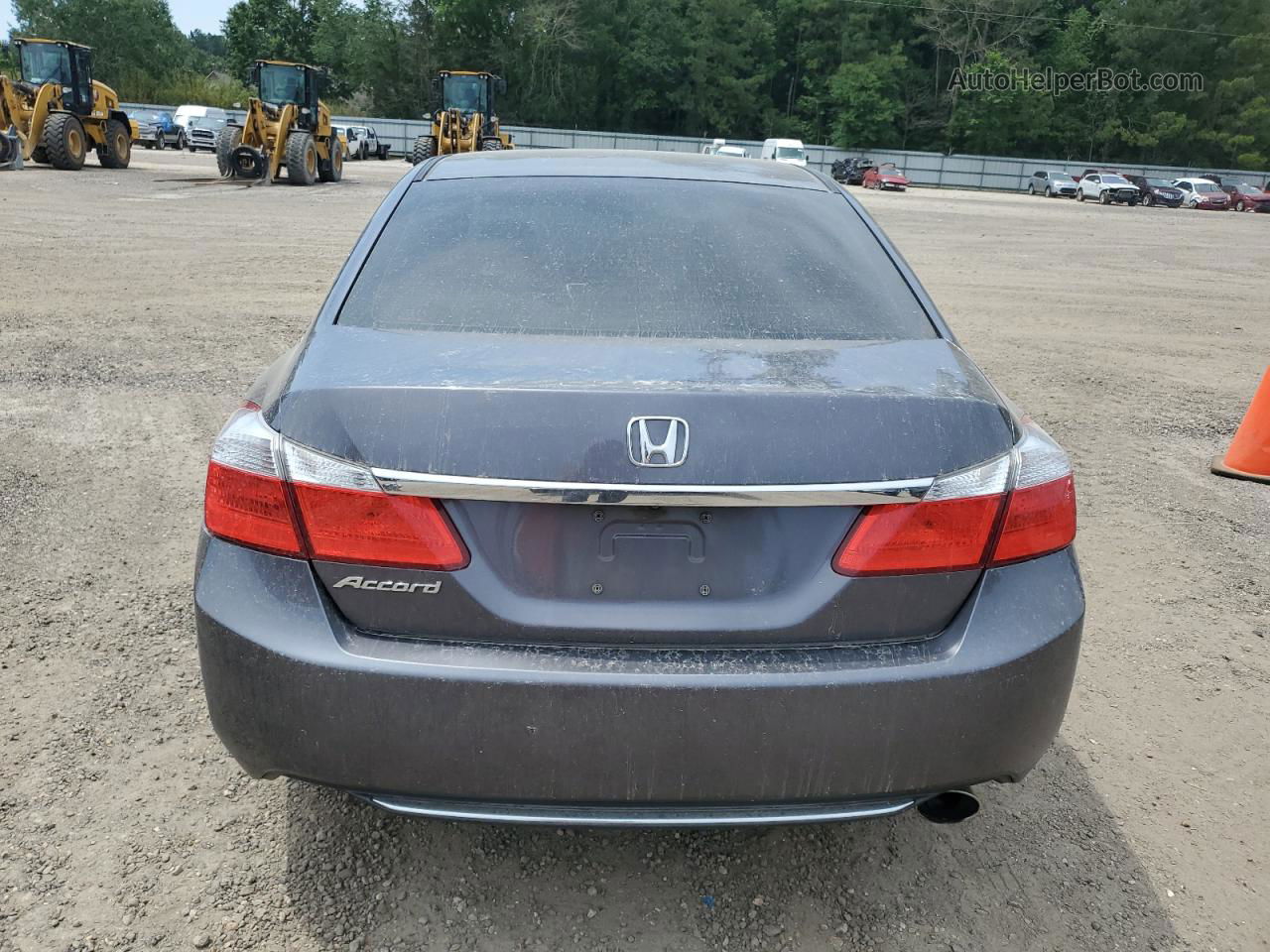 2014 Honda Accord Lx Gray vin: 1HGCR2F32EA202616