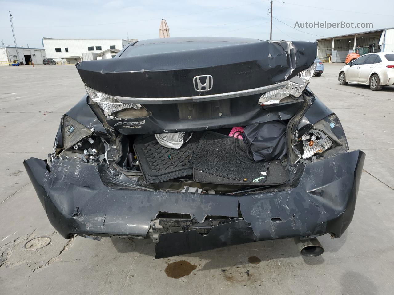 2014 Honda Accord Lx Черный vin: 1HGCR2F32EA238791