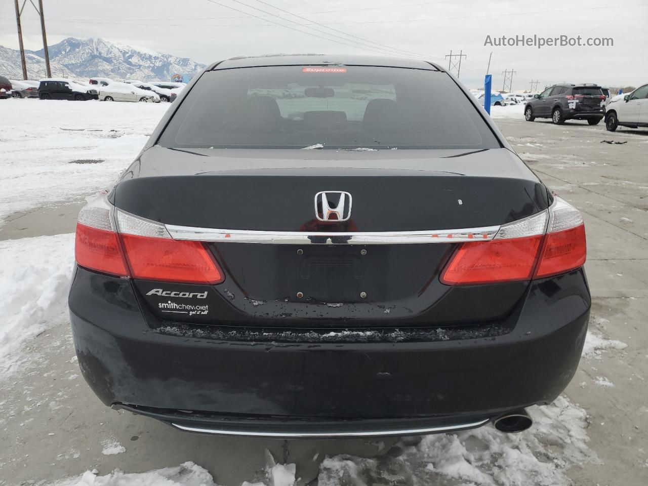 2014 Honda Accord Lx Черный vin: 1HGCR2F32EA254408