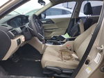 2014 Honda Accord Lx Beige vin: 1HGCR2F32EA256692