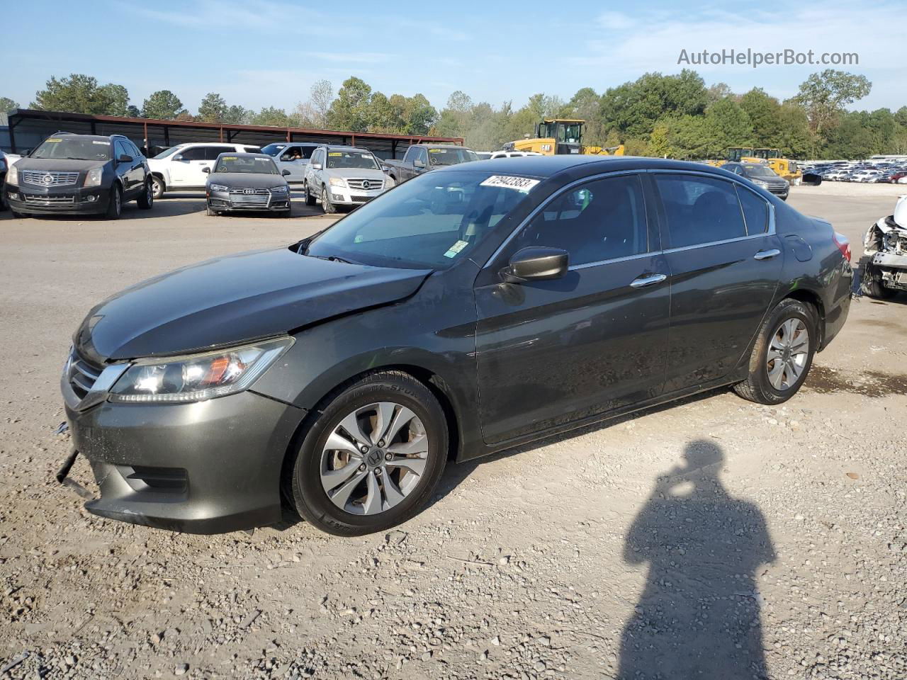 2014 Honda Accord Lx Charcoal vin: 1HGCR2F32EA262962