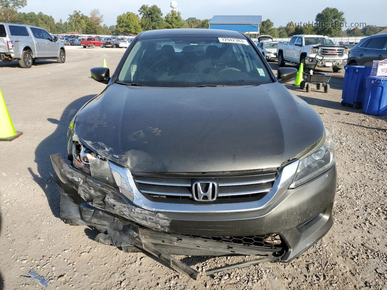 2014 Honda Accord Lx Charcoal vin: 1HGCR2F32EA262962