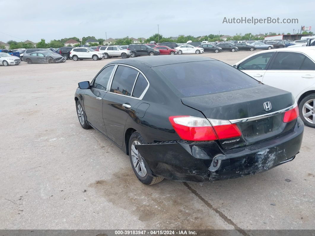 2015 Honda Accord Lx Black vin: 1HGCR2F32FA002076