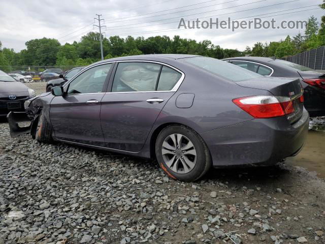 2015 Honda Accord Lx Gray vin: 1HGCR2F32FA018987