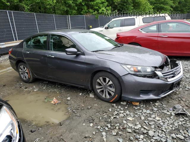 2015 Honda Accord Lx Gray vin: 1HGCR2F32FA018987