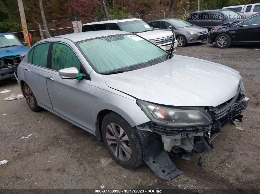 2015 Honda Accord Sedan Lx Silver vin: 1HGCR2F32FA075027