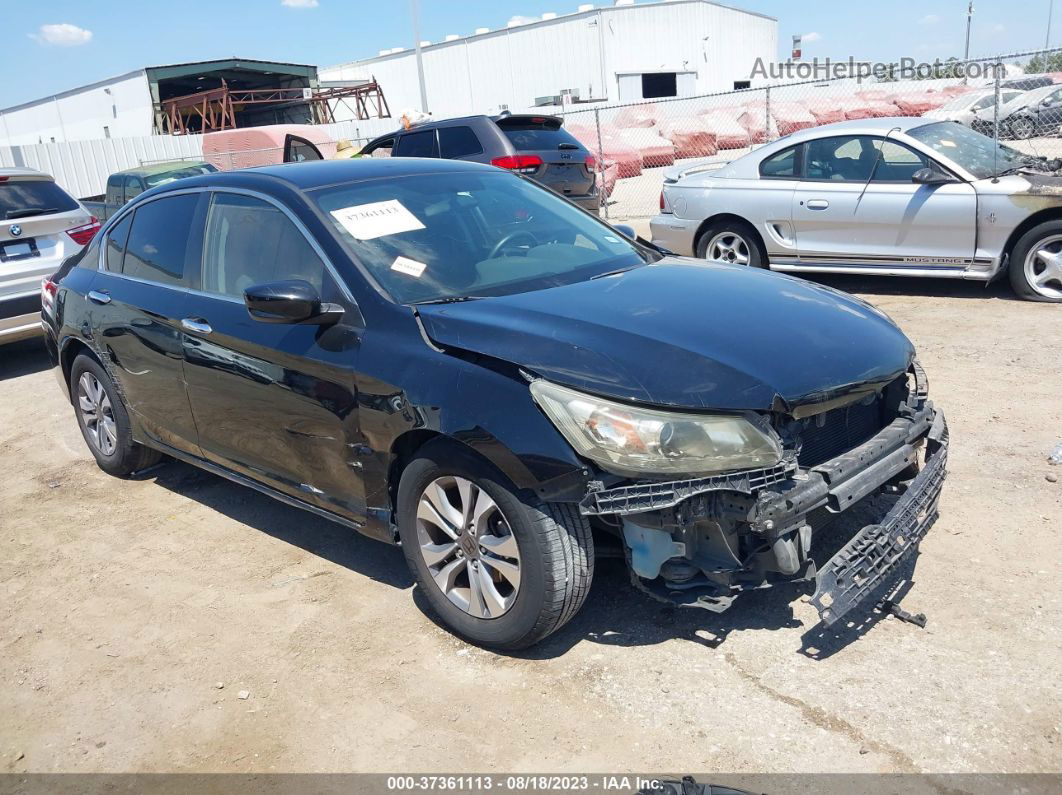 2015 Honda Accord Lx Black vin: 1HGCR2F32FA095813