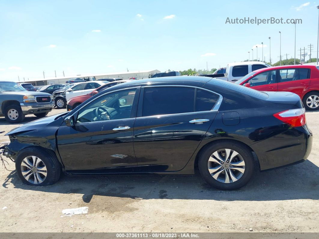 2015 Honda Accord Lx Black vin: 1HGCR2F32FA095813