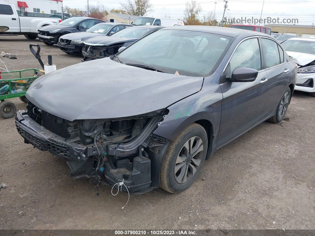 2015 Honda Accord Lx Gray vin: 1HGCR2F32FA164242