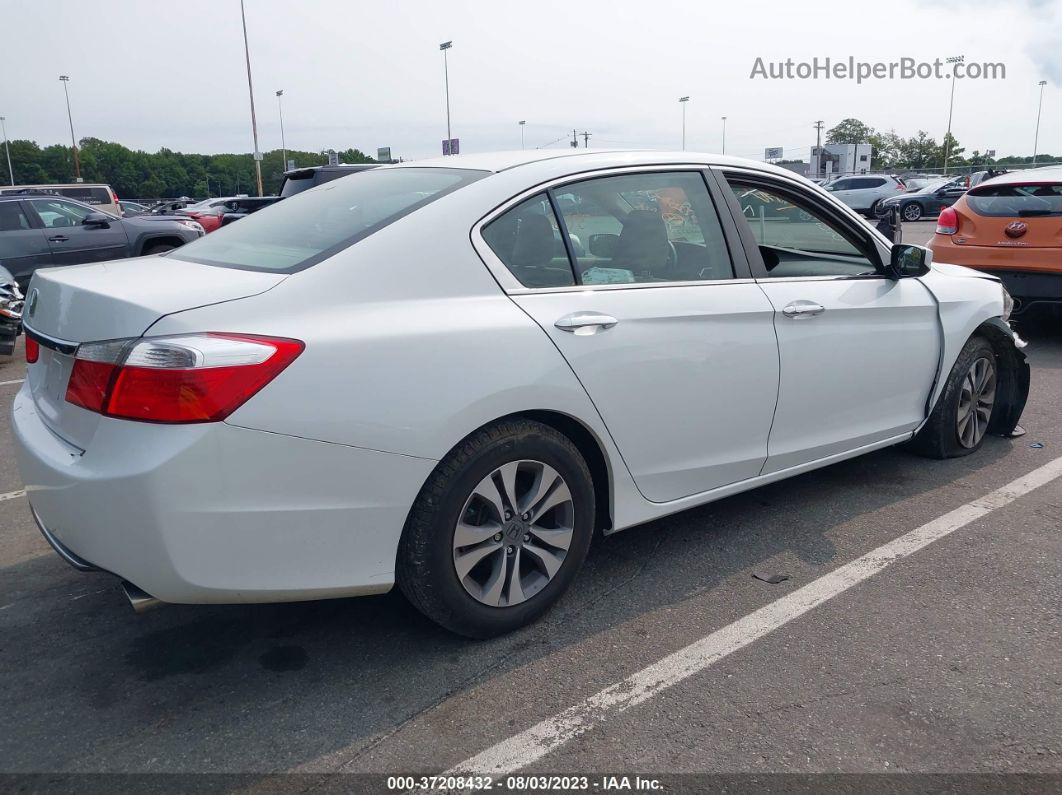 2015 Honda Accord Sedan Lx White vin: 1HGCR2F32FA223225