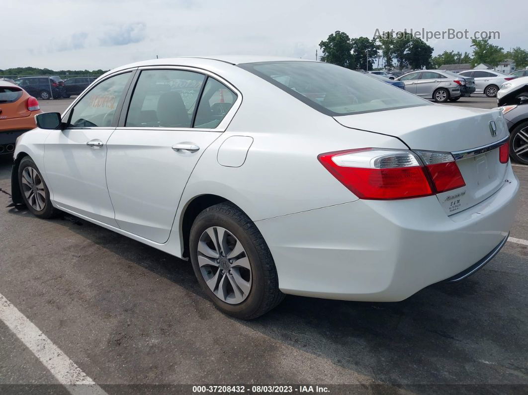 2015 Honda Accord Sedan Lx White vin: 1HGCR2F32FA223225