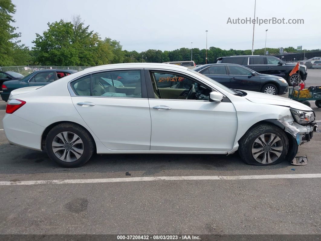 2015 Honda Accord Sedan Lx White vin: 1HGCR2F32FA223225