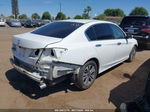 2015 Honda Accord Lx White vin: 1HGCR2F32FA262879