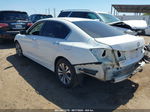 2015 Honda Accord Lx White vin: 1HGCR2F32FA262879