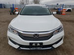 2016 Honda Accord Lx White vin: 1HGCR2F32GA118055