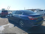 2016 Honda Accord Lx Dark Blue vin: 1HGCR2F32GA190647