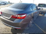 2017 Honda Accord Lx Gray vin: 1HGCR2F32HA072549