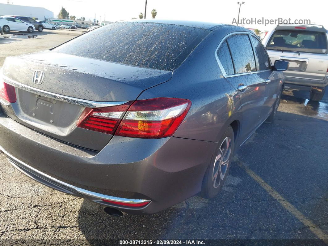 2017 Honda Accord Lx Gray vin: 1HGCR2F32HA072549