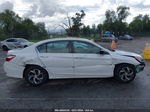 2017 Honda Accord Lx White vin: 1HGCR2F32HA094082