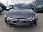 2017 Honda Accord Lx Gray vin: 1HGCR2F32HA175406