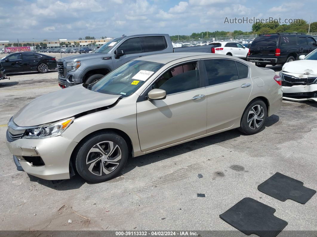 2017 Honda Accord Lx Gold vin: 1HGCR2F32HA180976