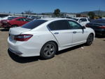 2017 Honda Accord Lx White vin: 1HGCR2F32HA189998