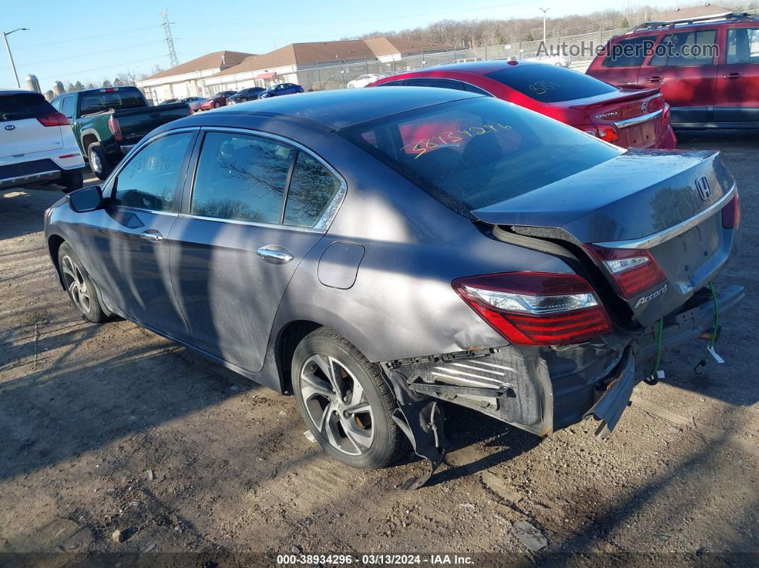 2017 Honda Accord Lx Gray vin: 1HGCR2F32HA251710