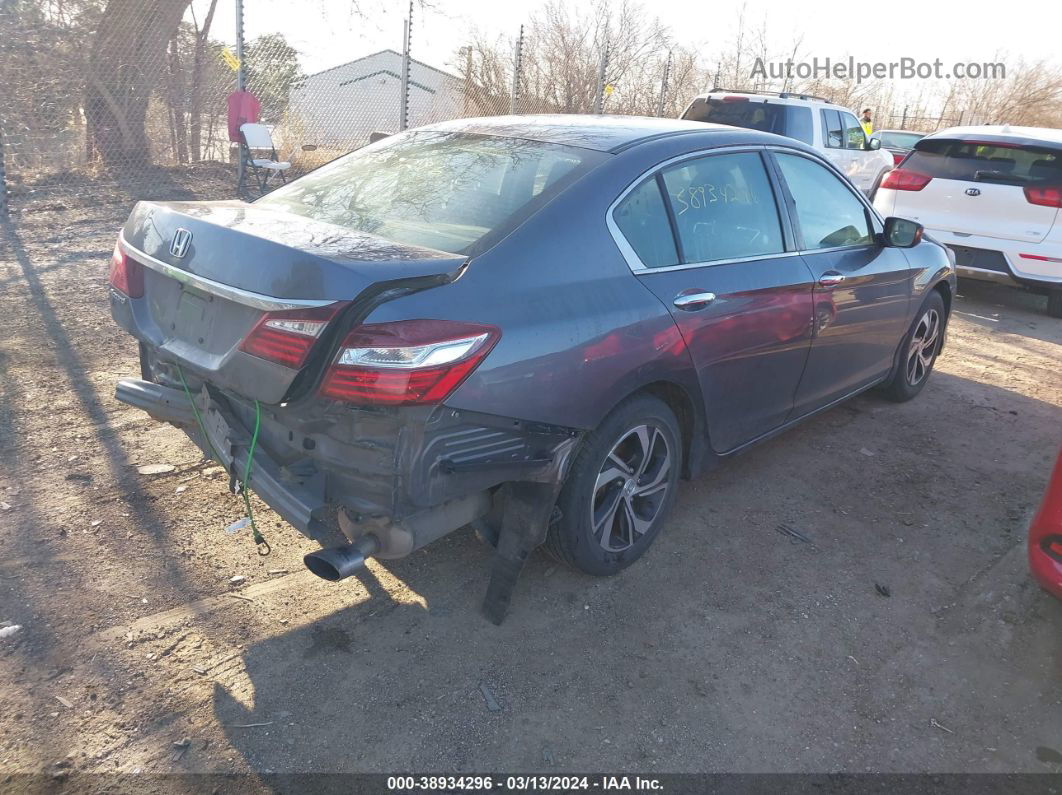 2017 Honda Accord Lx Gray vin: 1HGCR2F32HA251710