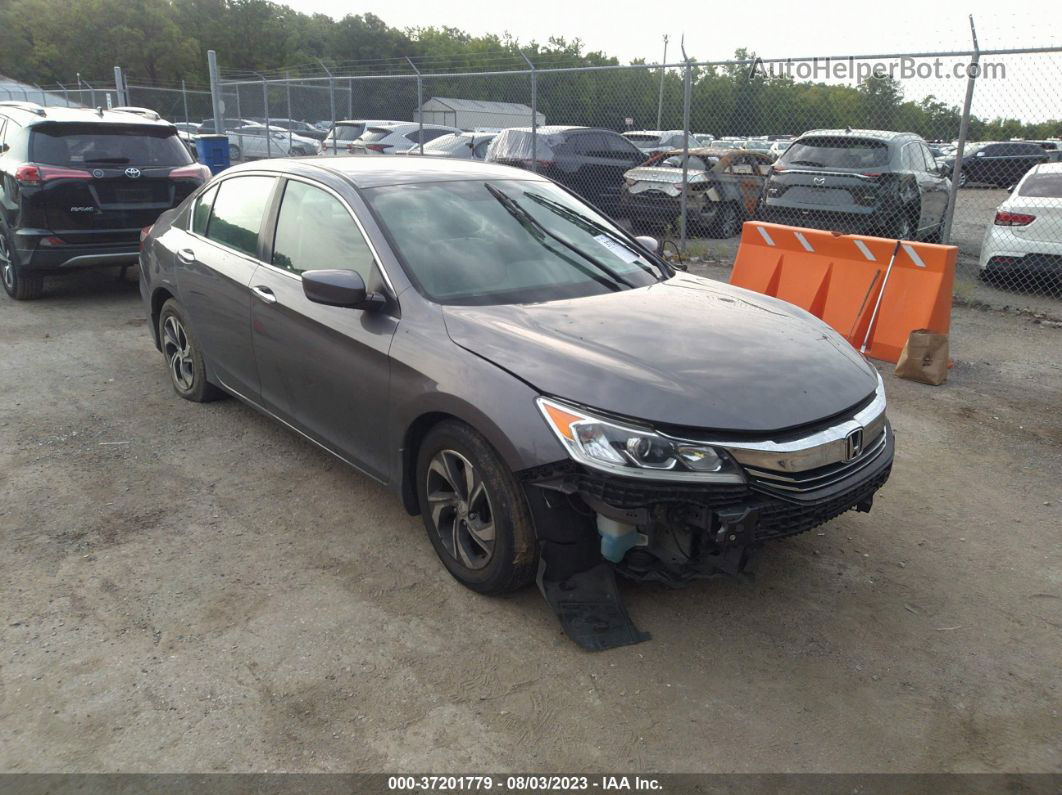 2017 Honda Accord Sedan Lx Gray vin: 1HGCR2F32HA286103